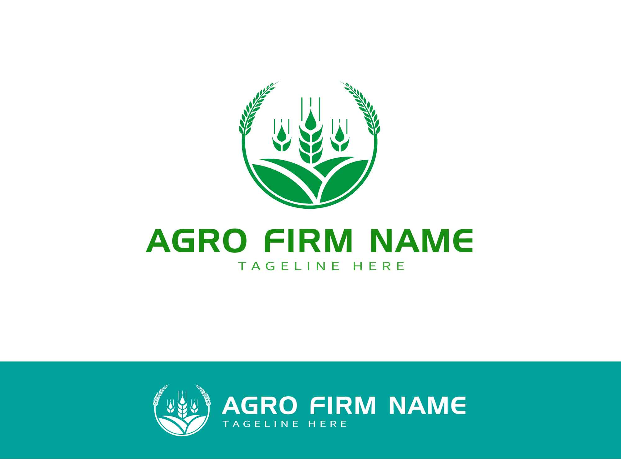 Agro firm logo design