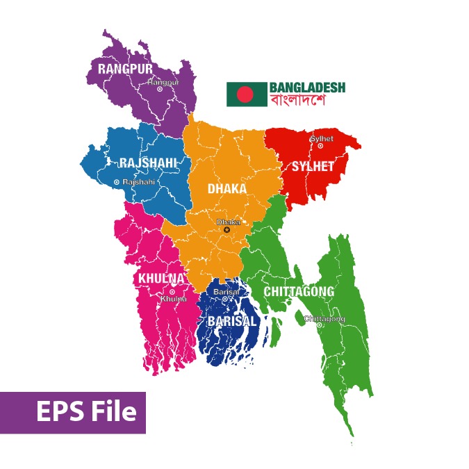 BD Map, বাংলাদেশ মানচিত্র