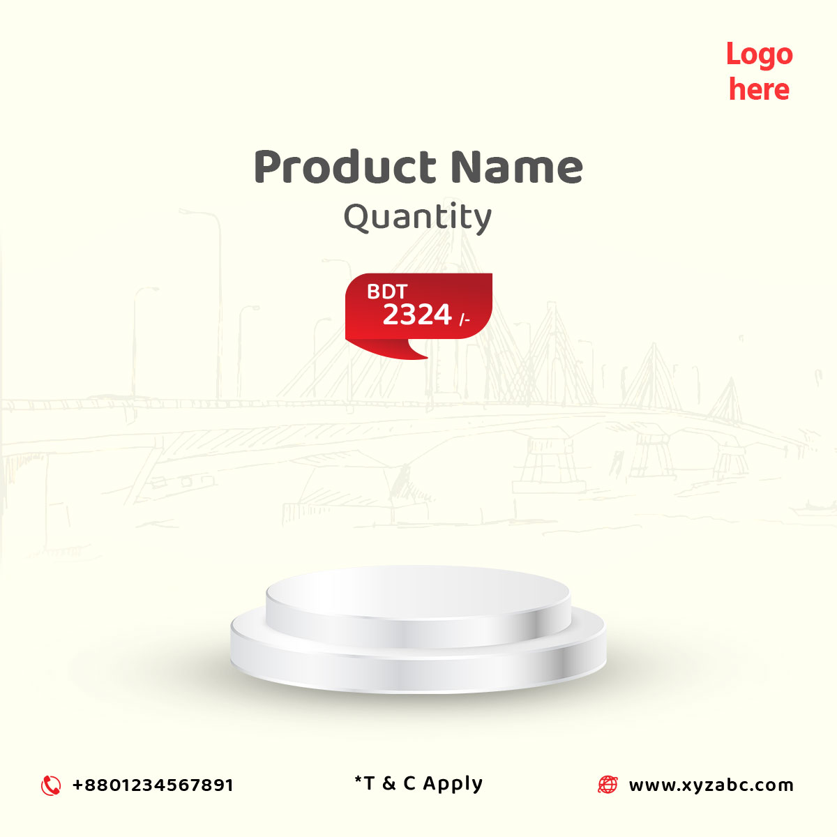 Product Template Design
